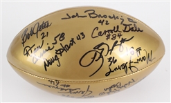 1960s Jerry Kramer, Dan Currie Green Bay Packers & more Multi Signed Football (JSA)