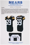 2013-17 David Bakhtiari Green Bay Packers Signed Home Jersey *MEARS A5*