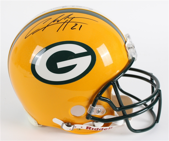 2011 Charles Woodson Green Bay Packers Signed Super Bowl XLV Helmet w/ Inscription (JSA) 