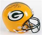 2011 Charles Woodson Green Bay Packers Signed Super Bowl XLV Helmet w/ Inscription (JSA) 