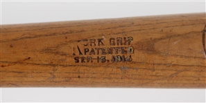 1918-21 circa George “Babe” Ruth 40K Hillerich & Bradsby Louisville Slugger Professional Model Bat (MEARS LOA)