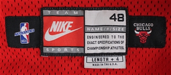 1997-1998 Last Dance Michael Jordan Chicago Bulls Game Issued Road Jersey (MEARS A5)