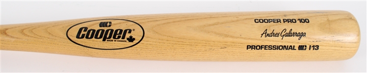 **LIVE MONDAY** Andres Galarraga Bat