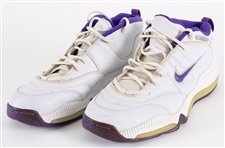 2000 Vince Carter Toronto Raptors Game Worn Shoes (MEARS LOA)