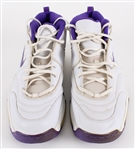 2000 Vince Carter Toronto Raptors Game Worn Shoes (MEARS LOA)