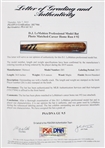 2019 DJ LeMahieu Marucci Career Home Run #92 Professional Model Bat (PSA/DNA GU 9.5)