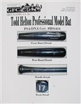 2002-03 Todd Helton Mizuno Professional Model Bat (PSA/DNA)