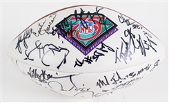 1994 Brett Favre, LeRoy Butler & more Green Bay Packers Multi Signed Football (JSA) 