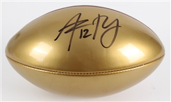 2011 Aaron Rodgers Green Bay Packers Signed Football (JSA) 