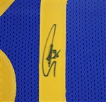 2009-present Stephen Curry Golden State Warriors Signed 34x42 Framed Jersey (SWAU)