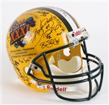 1997 Desmond Howard, Robert Brooks & more Green Bay Packers Super Bowl XXXI Multi-Signed Helmet (JSA) 