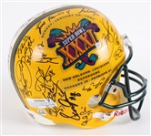 1997 Desmond Howard, Robert Brooks & more Green Bay Packers Super Bowl XXXI Multi-Signed Helmet (JSA) 