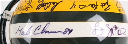 1997 Desmond Howard, Robert Brooks & more Green Bay Packers Super Bowl XXXI Multi-Signed Helmet (JSA) 