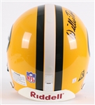 1997 Willie Davis & Reggie White Green Bay Packers Signed Helmet (JSA) 