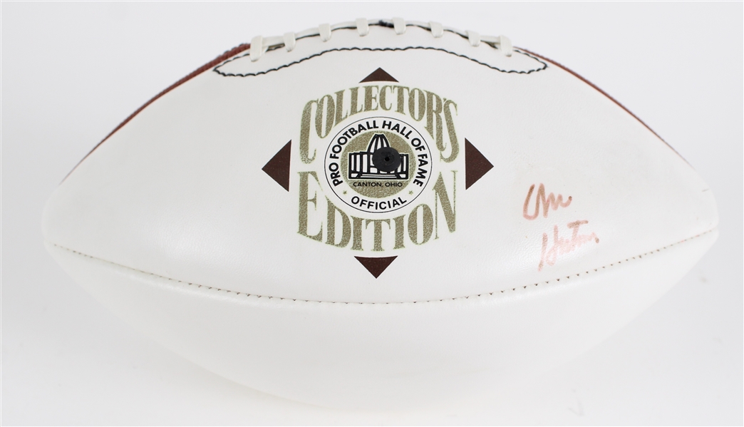 1935-45 Don Hutson Green Bay Packers Signed HOF Football (JSA) 