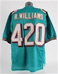2002-05 Ricky Williams Miami Dolphins Signed Jersey (Prime Time)