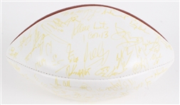1996 Reggie White, Brett Favre & more Green Bay Packers Super Bowl XXXI Multi Signed Football (JSA)