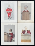 1869-1887 Vanity Fair 12x16 Judicial Prints (Lot of 8)