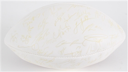 2011 Donald Driver, Charles Woodson & more Green Bay Packers Team Signed Super Bowl XLV Football (PSA/DNA)