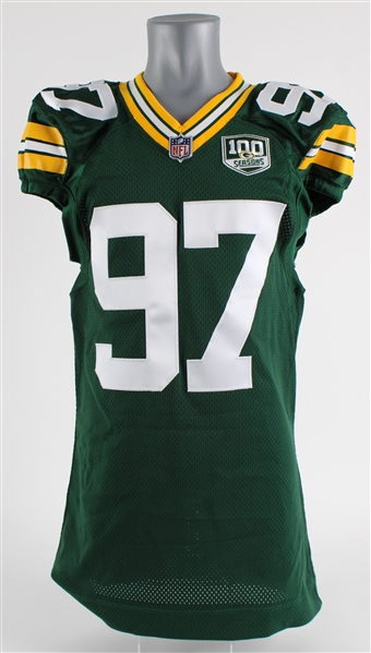 2016-24 Kenny Clark Green Bay Packers Signed Jersey (JSA)
