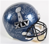 2011 Clay Matthews, Donald Driver & more Green Bay Packers Super Bowl XLV Multi Signed Helmet (JSA)